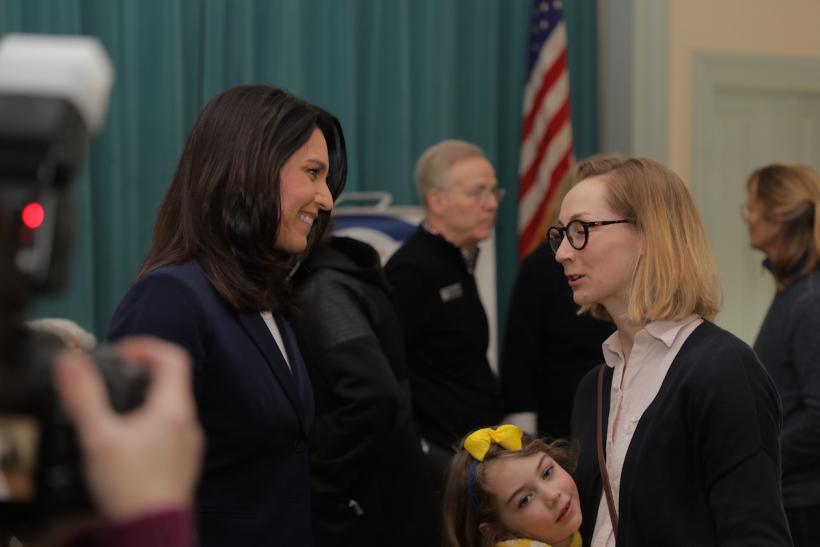 Tulsi Gabbard in New Hampshire, February 2019