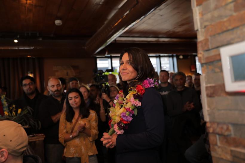 Tulsi Gabbard in New Hampshire, February 2019