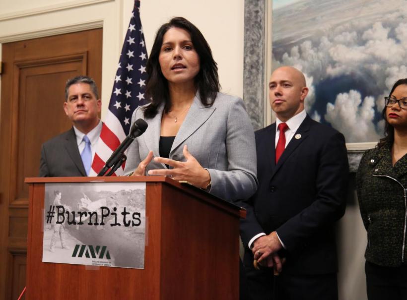 Advocating veterans' issues.