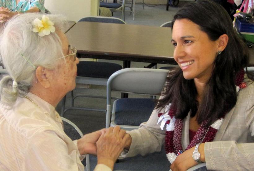 Meeting with kupuna (elders).