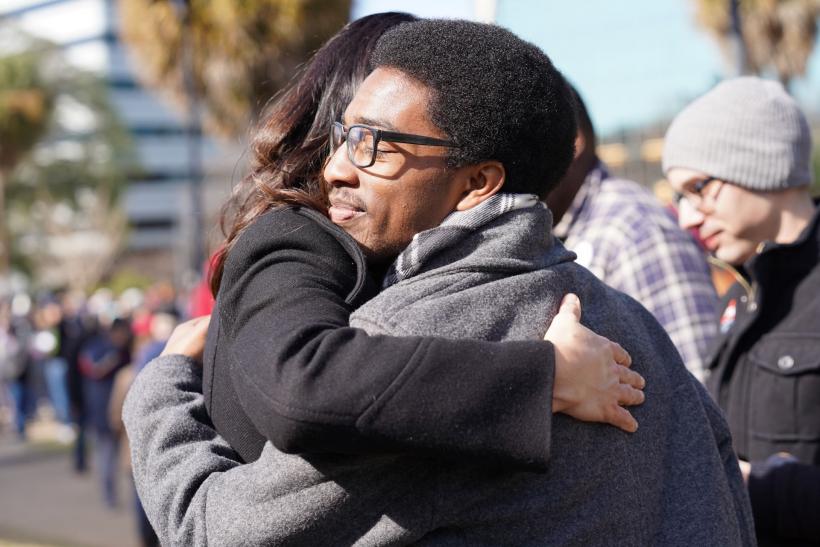 Tulsi Gabbard in South Carolina on Martin Luther King Jr. Day